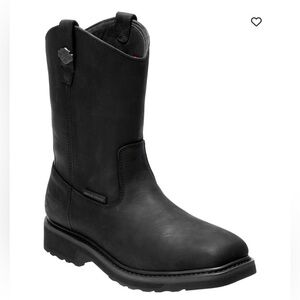 Mens Harley Davidson Waterproof Leather Altman Western Boots Size 11